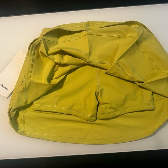 Lululemon Yellow Skirt - Picture 3 of 5
